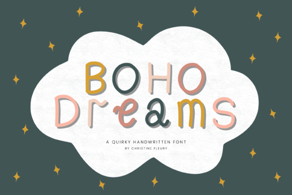 Boho Dreams: A Sweet, Clean Handwritten Font for Creative Projects