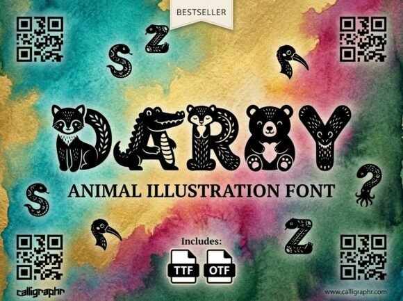 Darby: A Folk Art Font for Timeless Design