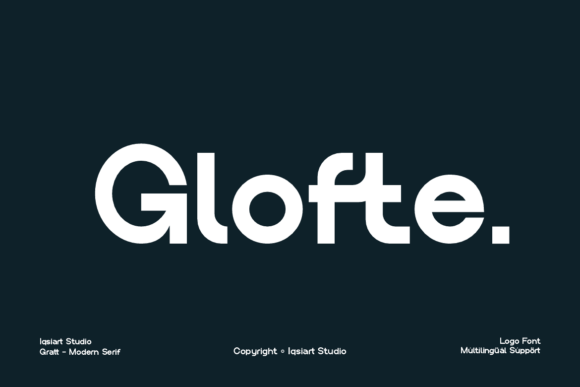 Glofte: A Bold Display Typeface for Modern Design