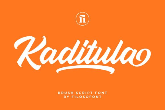 Kaditula: A Modern Brush Script Font for Creative Projects
