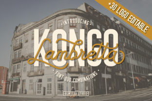 Lambretta Kongo Duo: A Premium Font Pairing for Modern Design