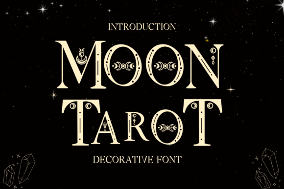 Moon Tarot: Mystical Decorative Serif Font
