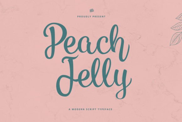 Peach Jelly: A Premium Script Font for Elegant Designs