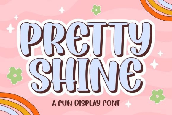 Pretty Shine: A Delightful Handwritten Font for Joyful Designs