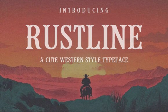 Rustline: A Bold Vintage Slab Serif for Timeless Design