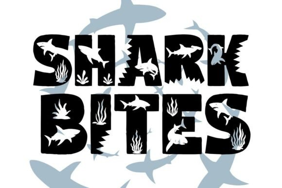 Shark Bites Font: Bold, Playful Display Typeface