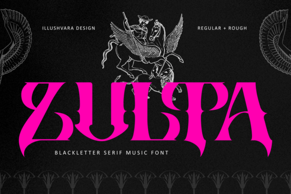 Zulta Music: A Bold Typeface for Edgy Designs